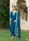 Titalee By Karissa Viscose Roman Wholesale Kurti With Bottom Dupatta In India
